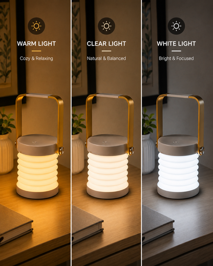 WishChamber LumiFold™ Foldable Lantern With Flashlight