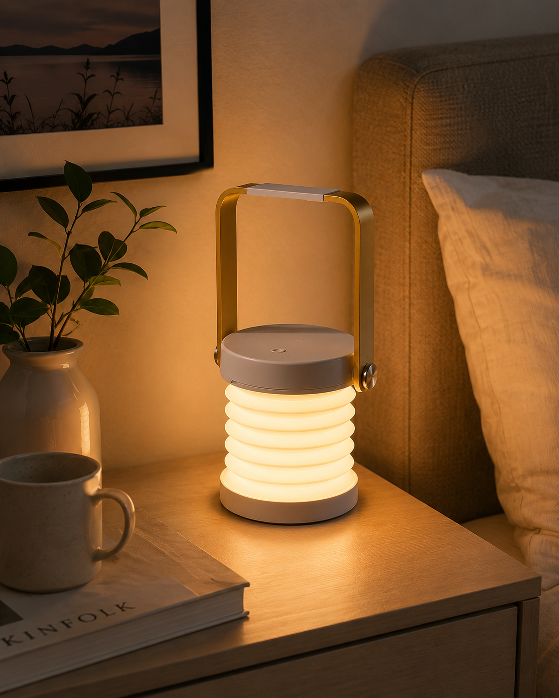 WishChamber LumiFold™ Foldable Lantern With Flashlight