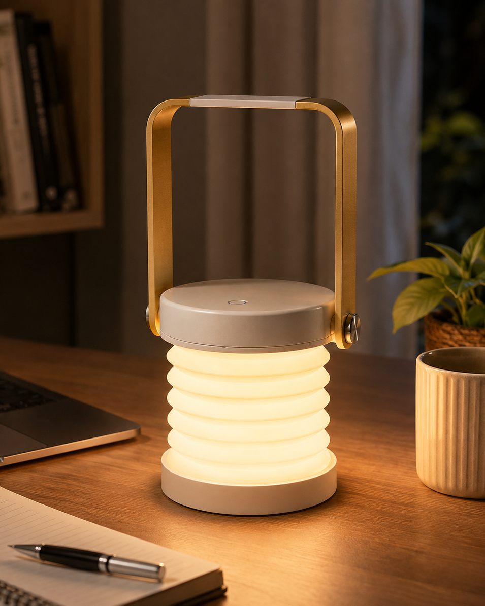 WishChamber LumiFold™ Foldable Lantern With Flashlight